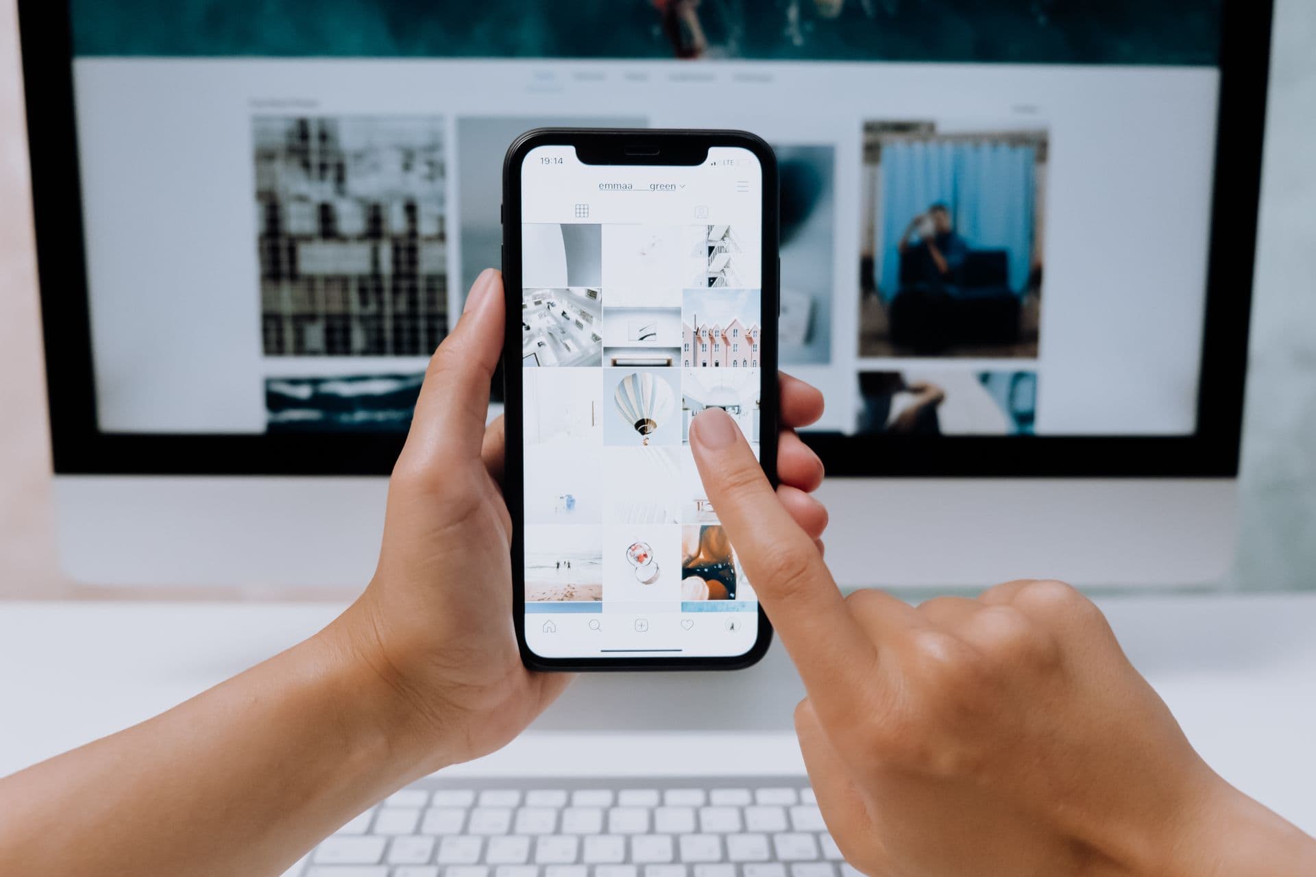 Wallet-connected product on a phone
